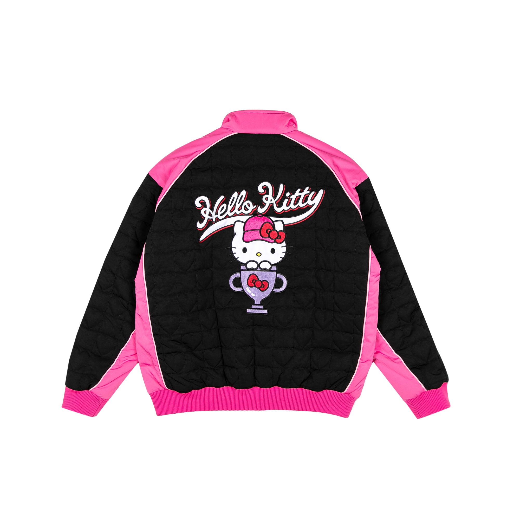 F1AxHKNylonQuiltedRaceJacket-BlackPink-Back