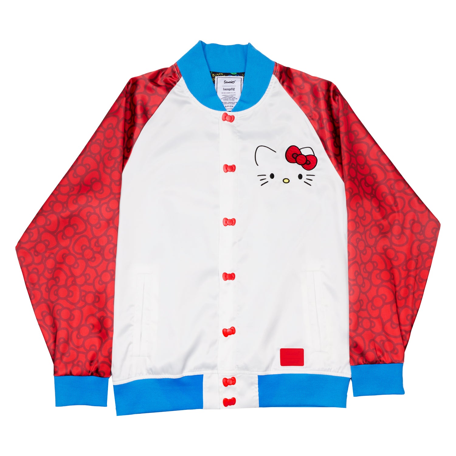 SANLFJK001-LFHELLOKITTY50THANNIVERSARYUNISEXJACKET0091FRONT
