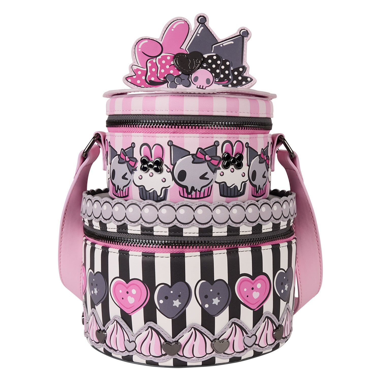 SANTB1755-LFSANRIOMYMELODYANDKUROMIFIGURALCROSSBODY1553